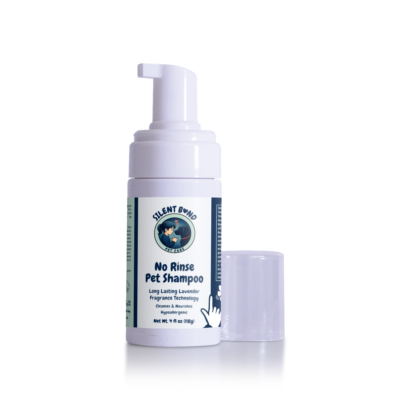 No Rinse Pet Shampoo - 4 fl oz